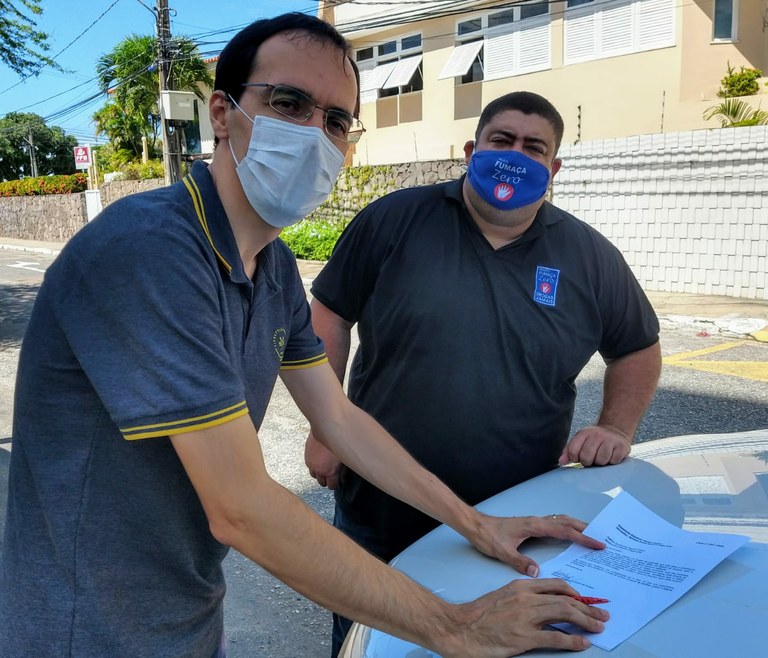 Vereador Cabo Didi e Deputado Georgeo Passos exigem do Governador a convocação de mais PMs