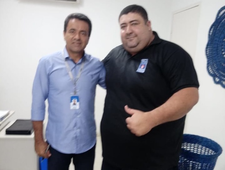 Vereador Cabo Didi faz visita à Emsurb