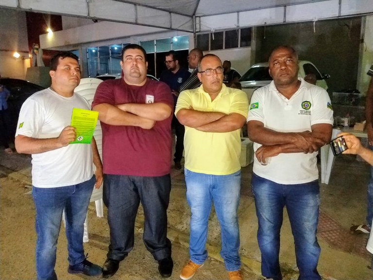 Vereador Cabo Didi participou da mobilização dos policiais militares de Sergipe
