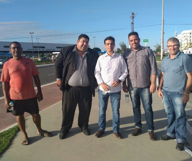 Vereador Cabo Didi recebe a visita do superintendente da SMTT no Santa Tereza