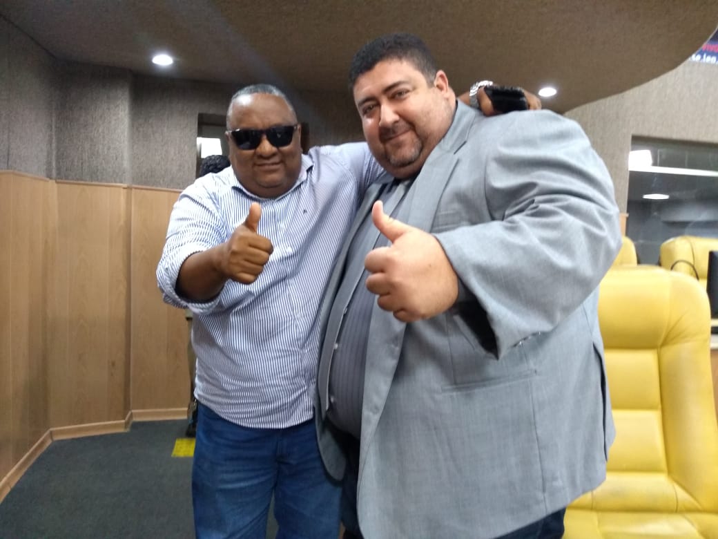 Vereador Cabo Didi recebe visita do Assessor de Comunicação da DESO