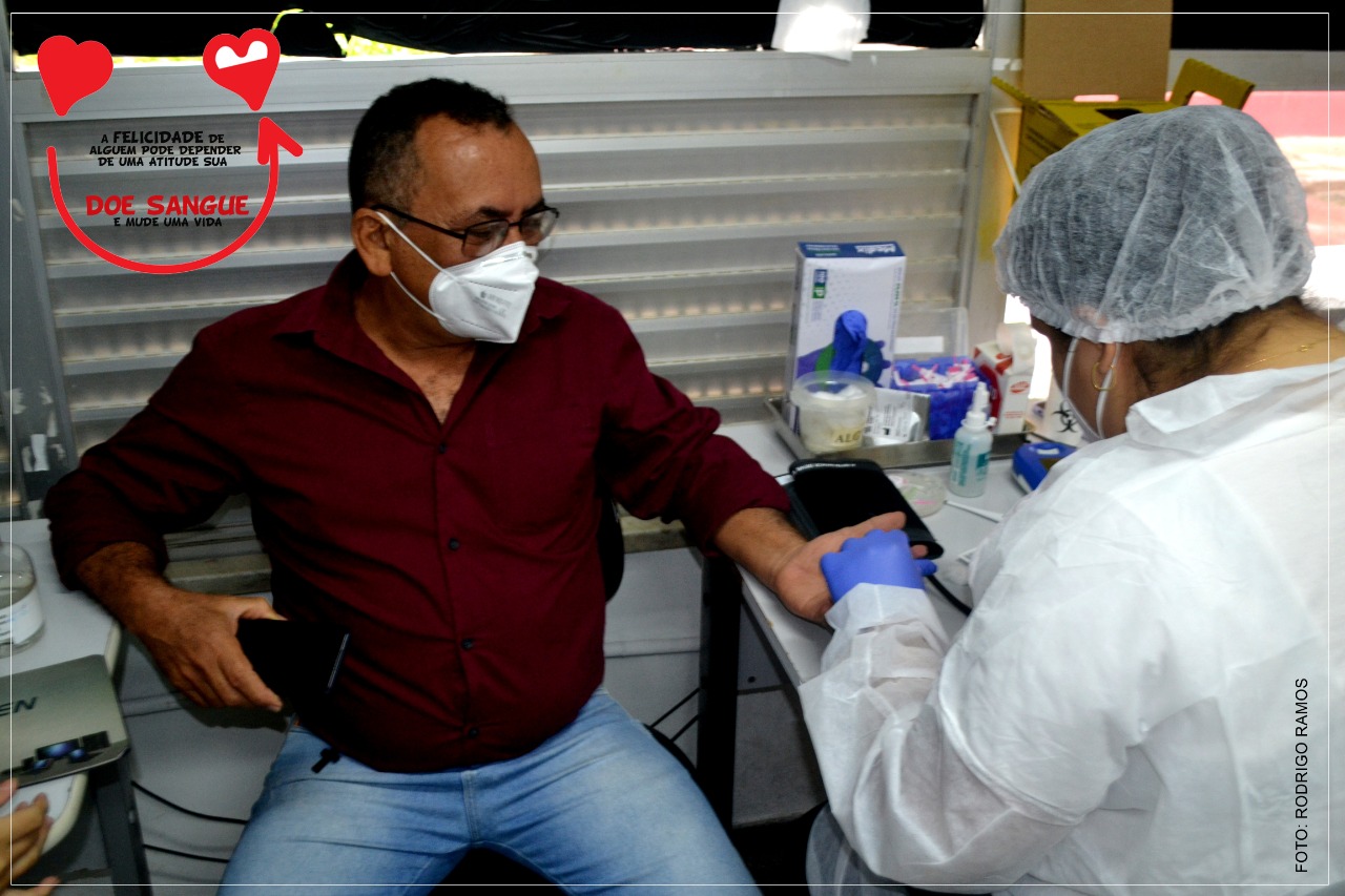 Vereador Cícero do Santa Maria realiza mutirão de doação de sangue no Dia Mundial do Doador