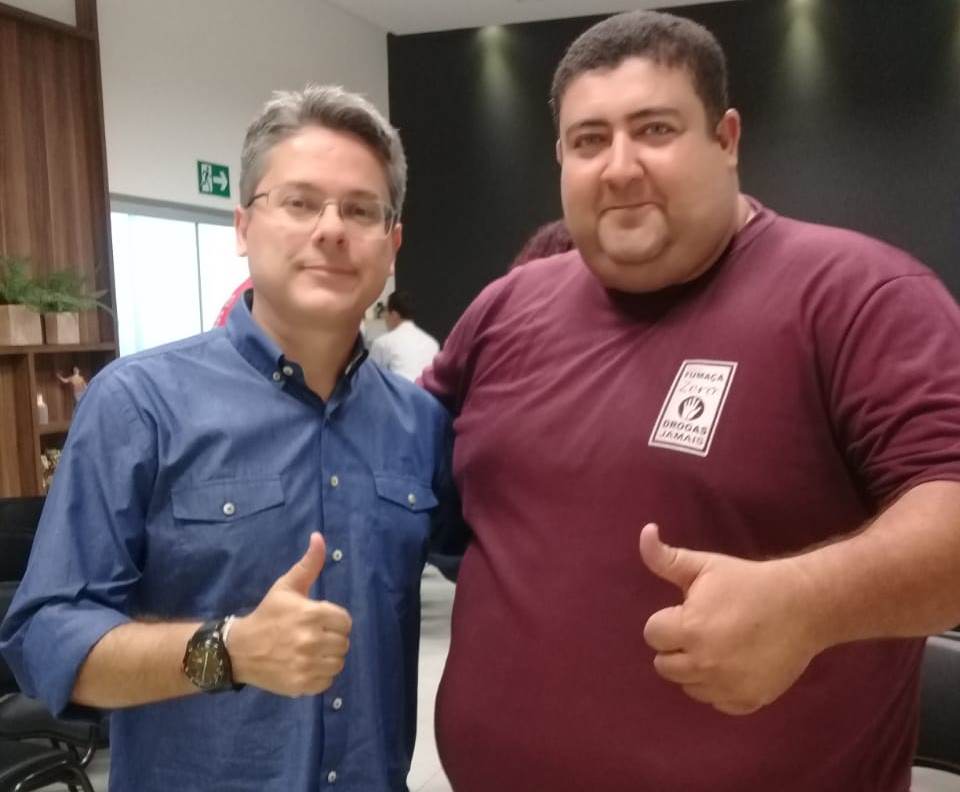 Vereador Didi participa de reunião em prol da Fafen