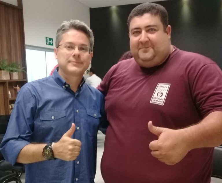 Vereador Didi participa de reunião em prol da Fafen