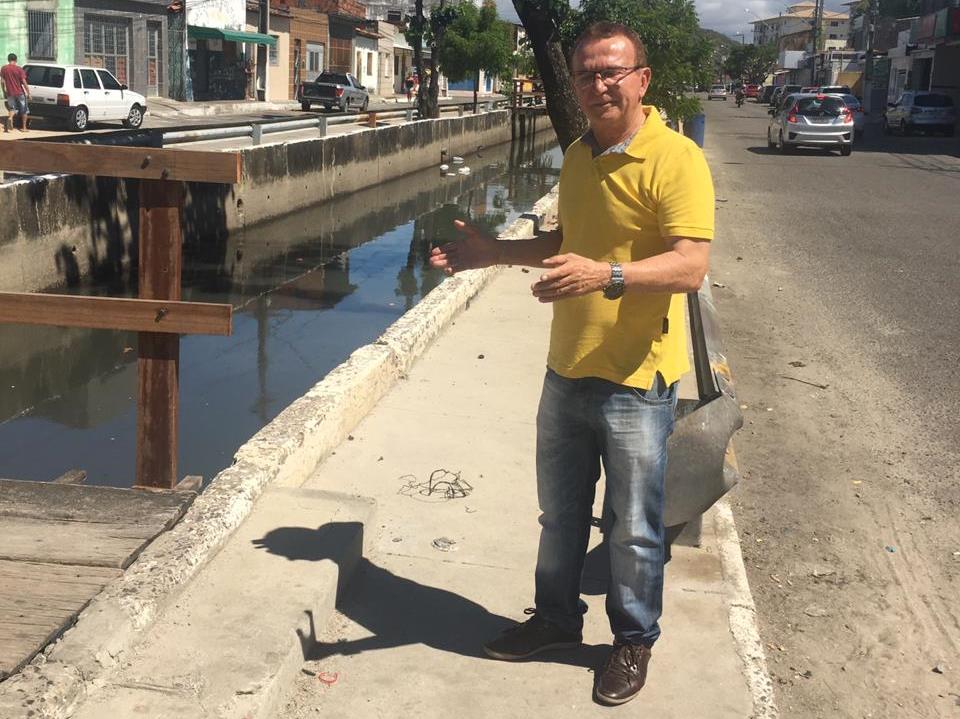 Vereador Dr. Gonzaga em ação no recesso