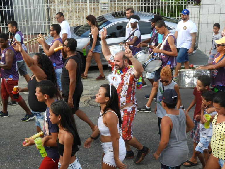 Vereador Isac apoia Carnaval de rua no Bairro Industrial