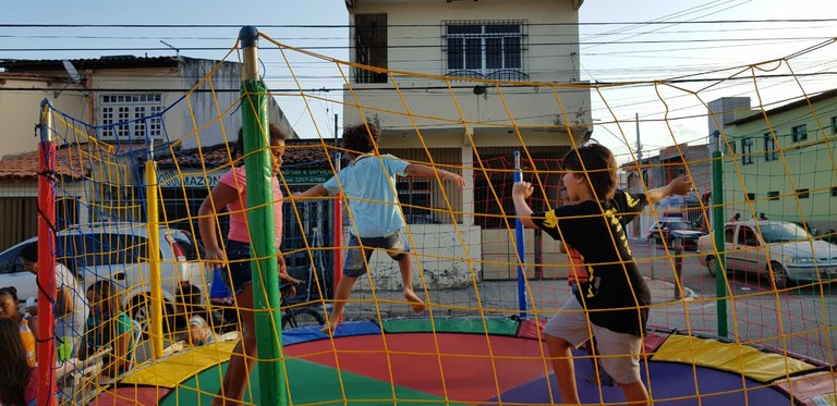 Vereador Isac apoia evento social no Bairro Coroa do Meio