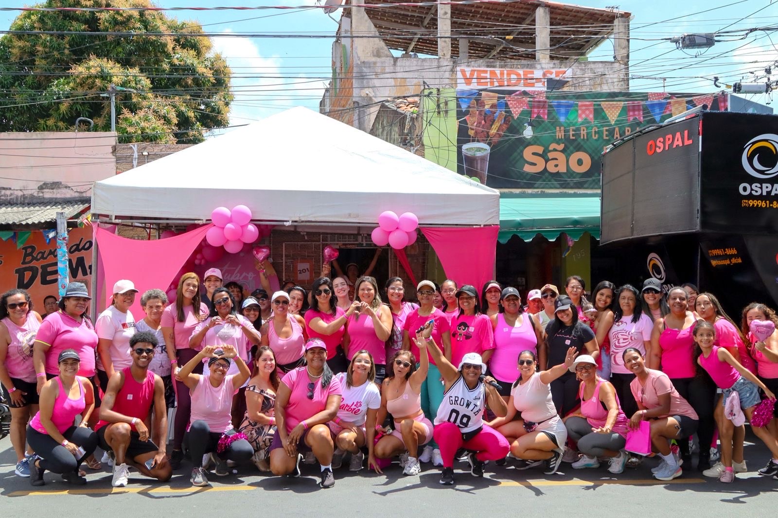 Vereador Isac apoiou a "Primeira Caminhada Acorda Mulheres"