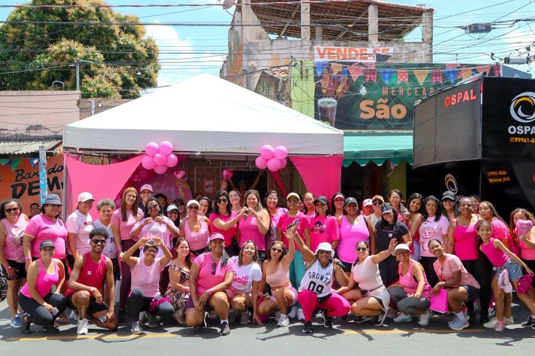 Vereador Isac apoiou a "Primeira Caminhada Acorda Mulheres"