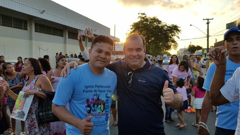 Vereador Isac participa da II Marcha para Jesus
