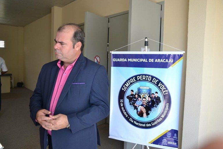 Vereador Isac representa a CMA em evento da Guarda Municipal