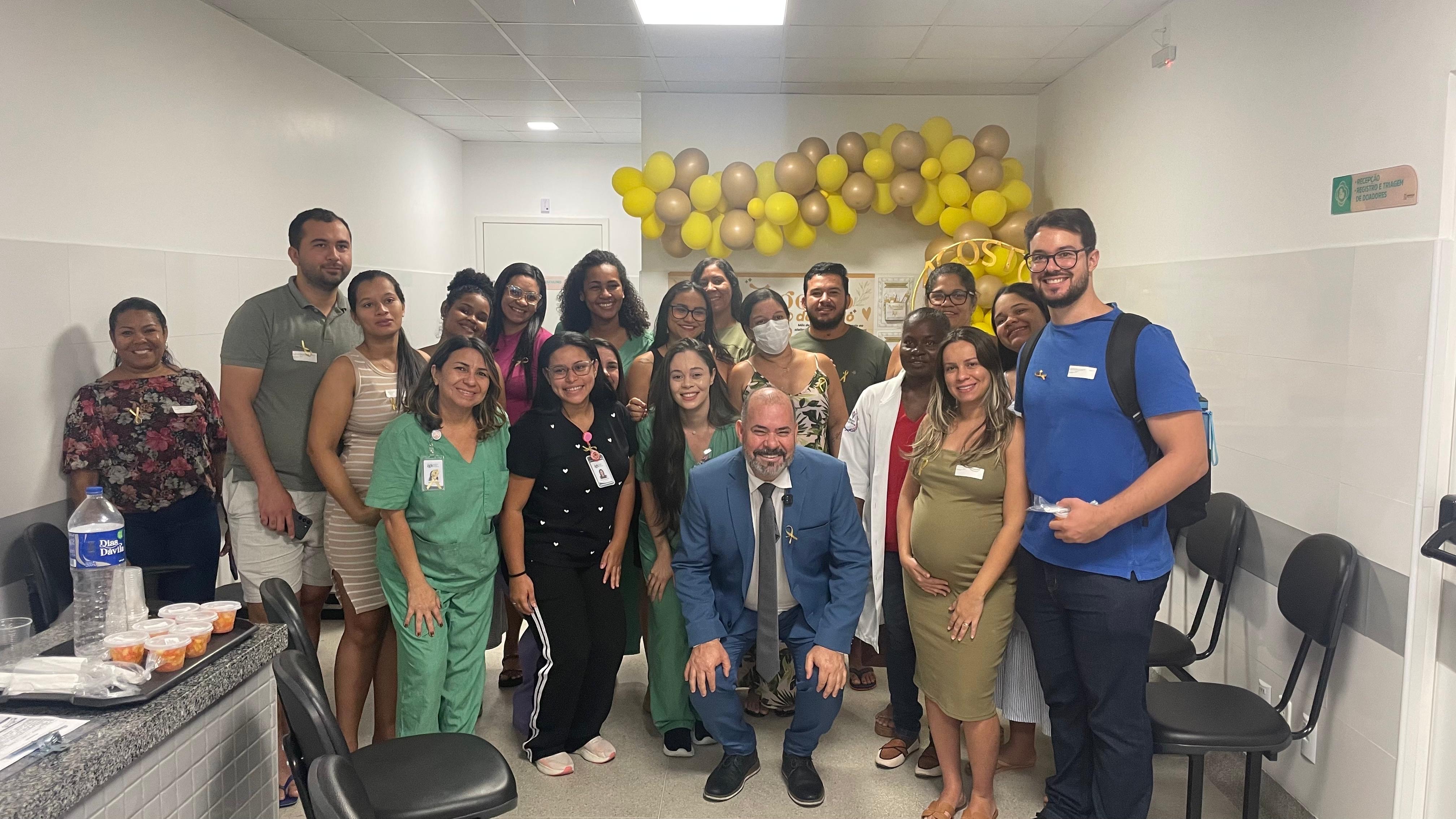 Vereador Isac visita a Maternidade Lourdes Nogueira e reforça importância do cuidado humanizado no parto 