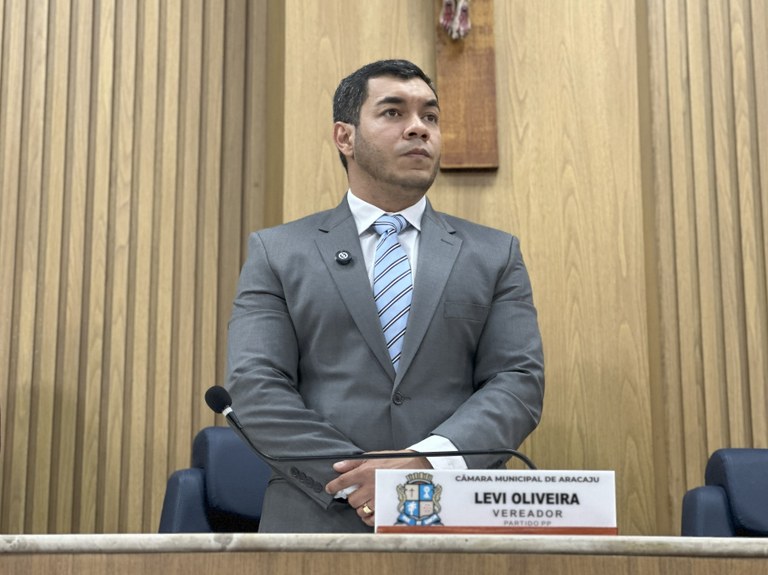 Vereador Levi Oliveira presta contas dos seis primeiros meses de mandato na Câmara de Aracaju 