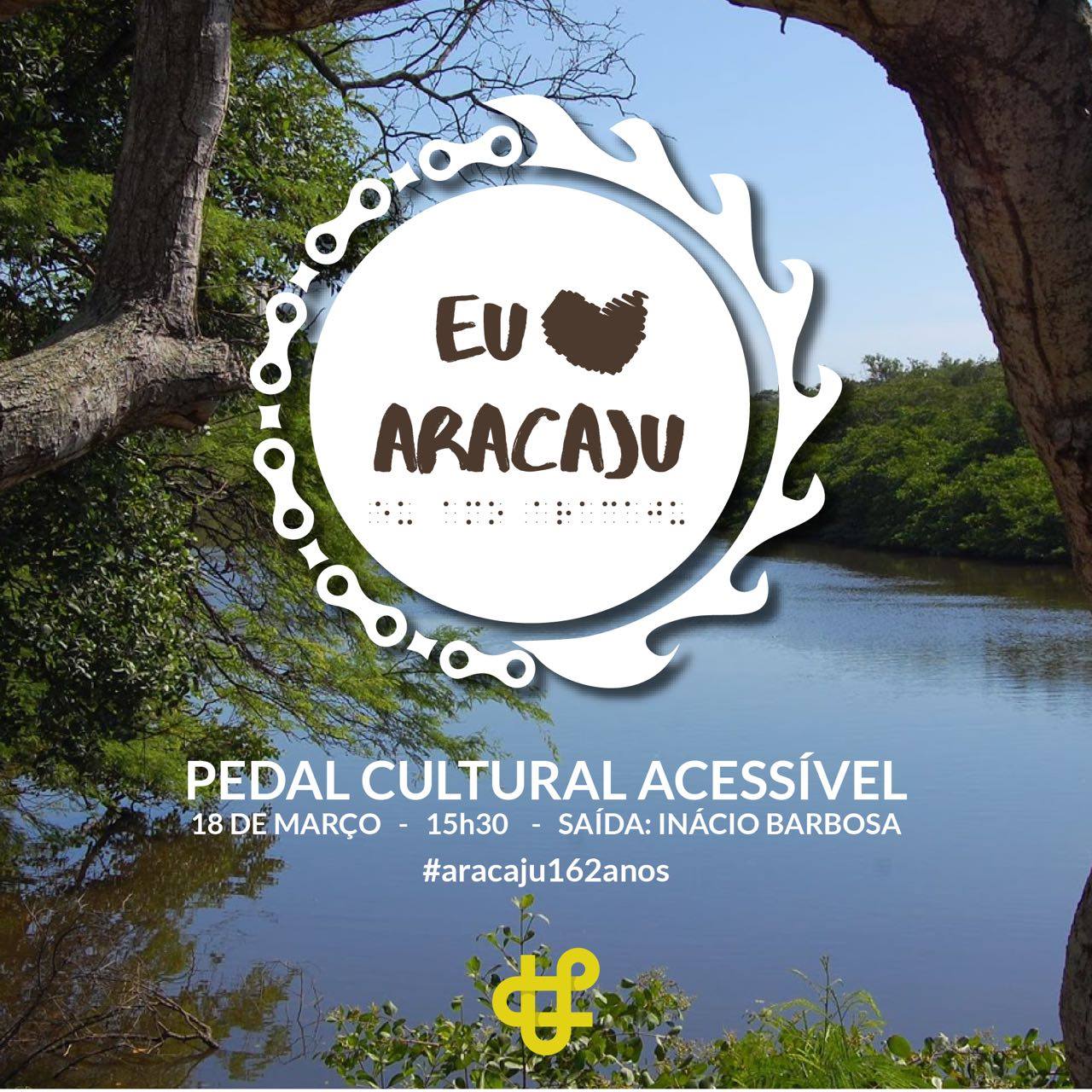 Vereador Lucas Aribé comemora aniversário de Aracaju com participação no Pedal Cultural Acessível