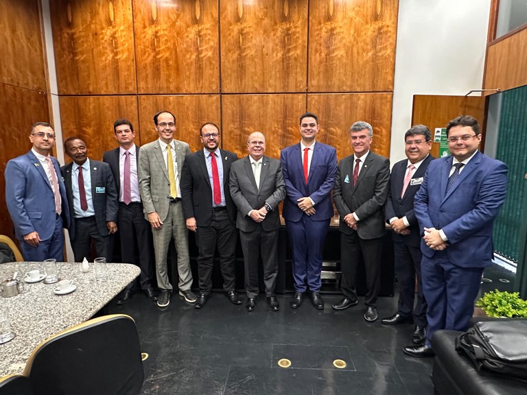 Vereador Lúcio Flávio cumpre agenda em Brasília com comissão mista sobre questão territorial da Zona de Expansão 
