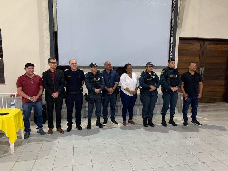 Vereador Lúcio Flávio participa de reunião do Conselho de Segurança do bairro Orlando Dantas