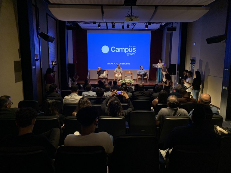 Vereador Lúcio Flávio participa do lançamento da Campus Party Aracaju 