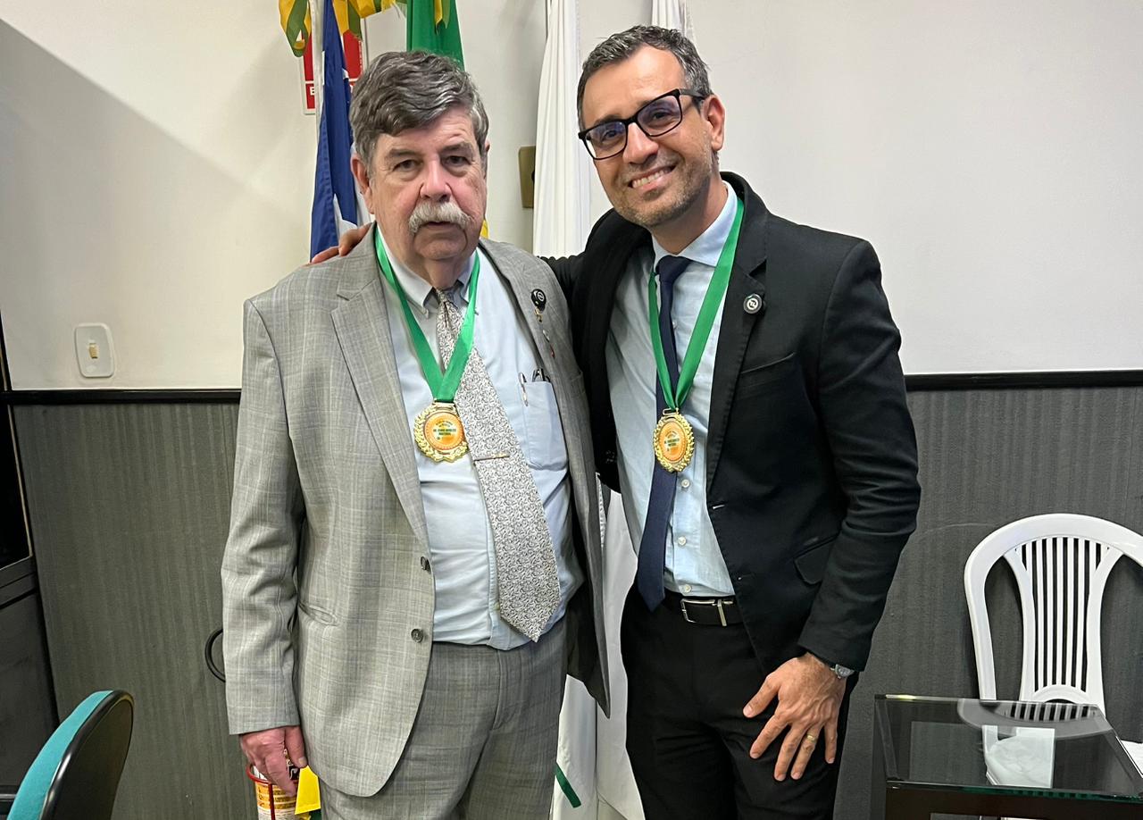 Vereador Lúcio Flávio recebe Medalha Dr. Fedro Portugal da Somese 