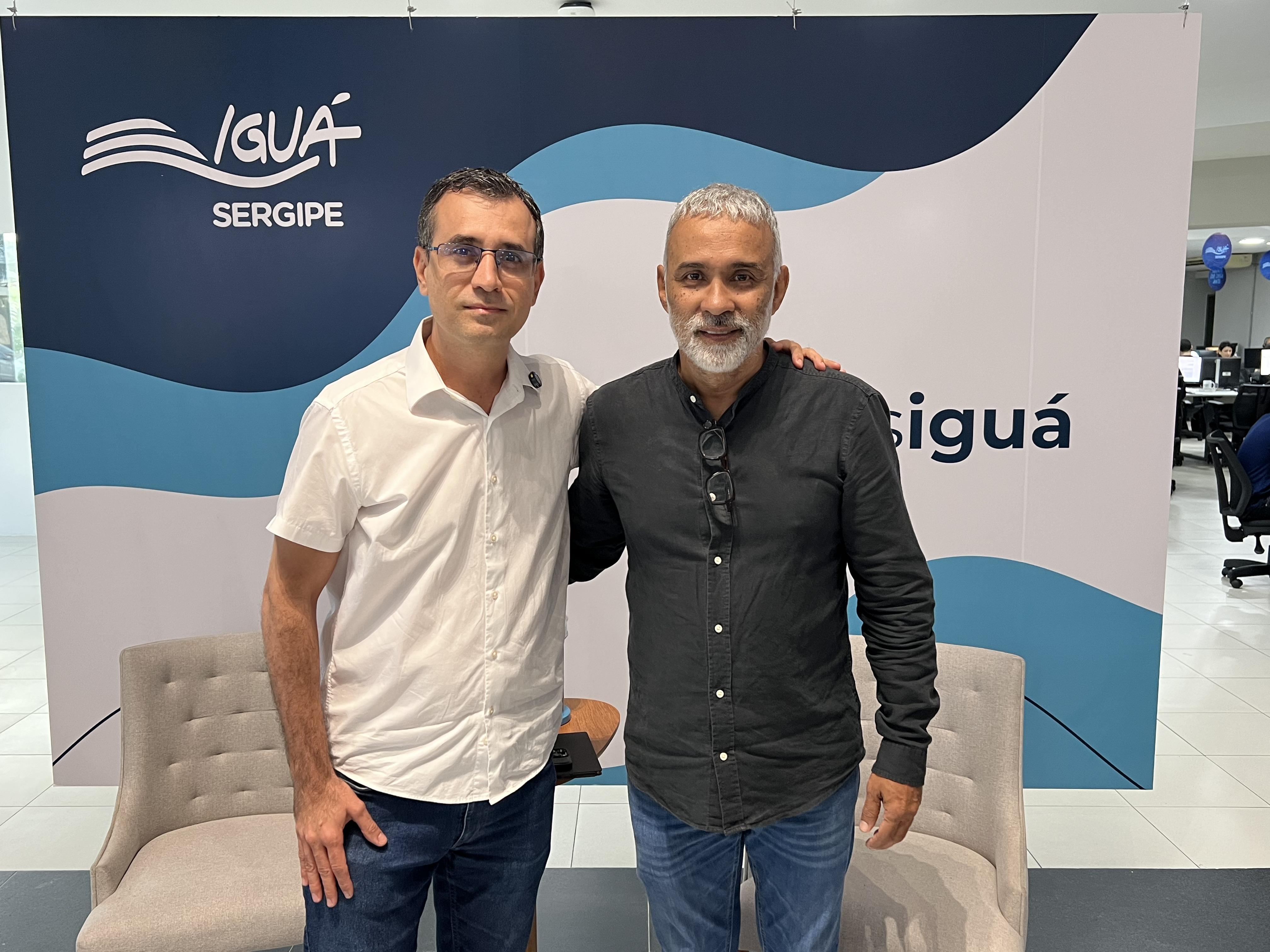 Vereador Lúcio Flávio visita Iguá Sergipe para buscar esclarecimentos sobre serviços em Aracaju