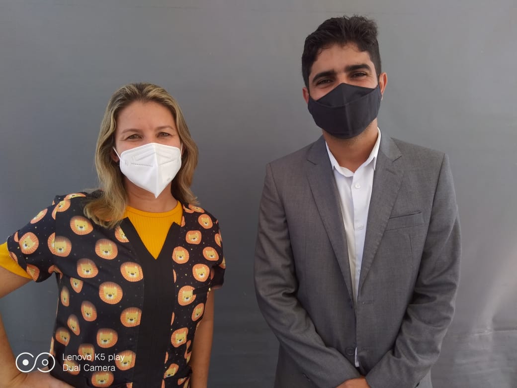 Vereador Pastor Diego acompanha início da vacinação da Covid-19