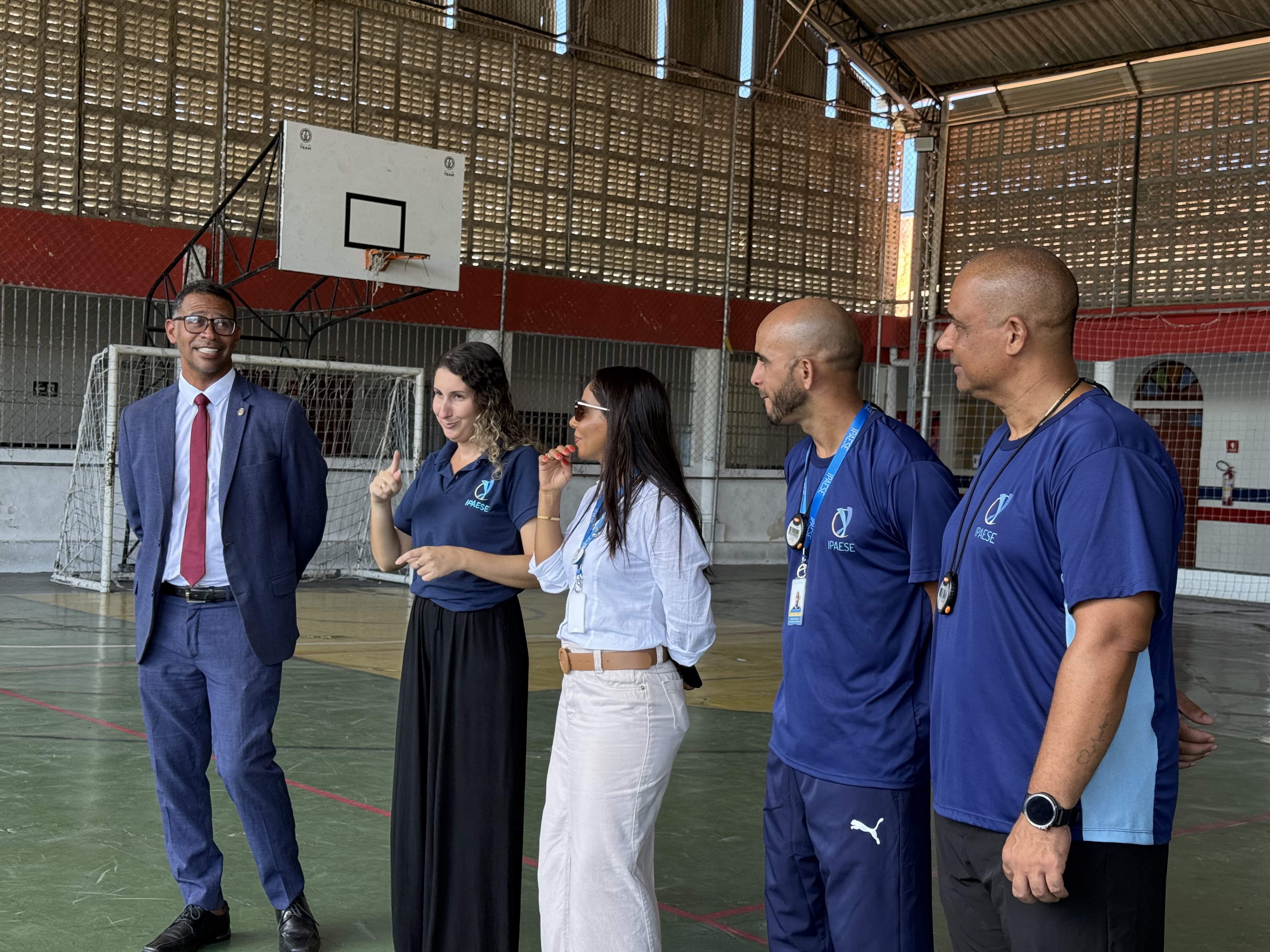 Vereador Sargento Byron apoia torneio esportivo do IPAESE 