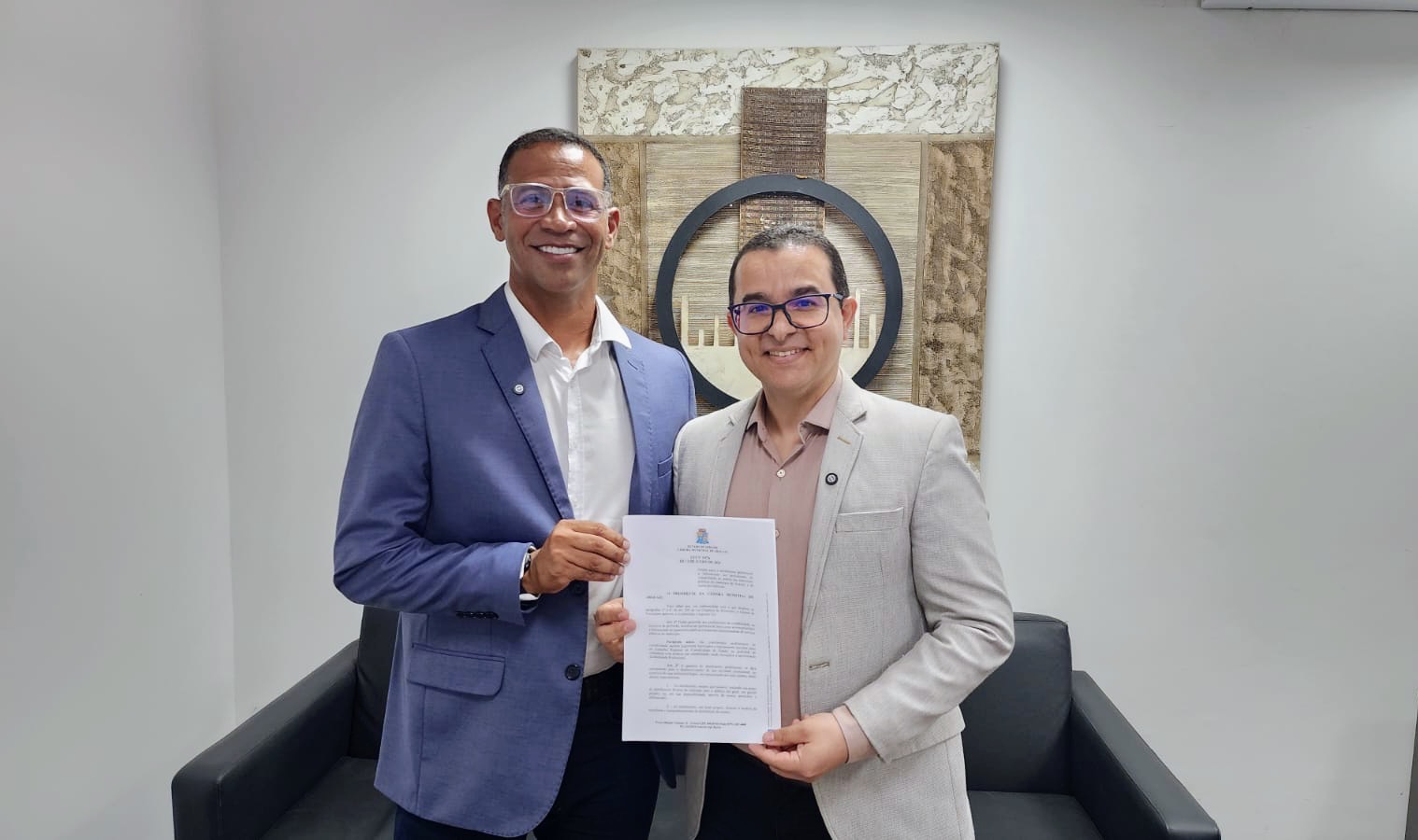 Vereador Sargento Byron dialoga com CRC sobre regulamentação de lei e Campanha Destina Sergipe 