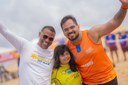 Vereador Sargento Byron - Estrelas do Mar participa de mais uma edição de banho de mar assistido no Verão Sergipe