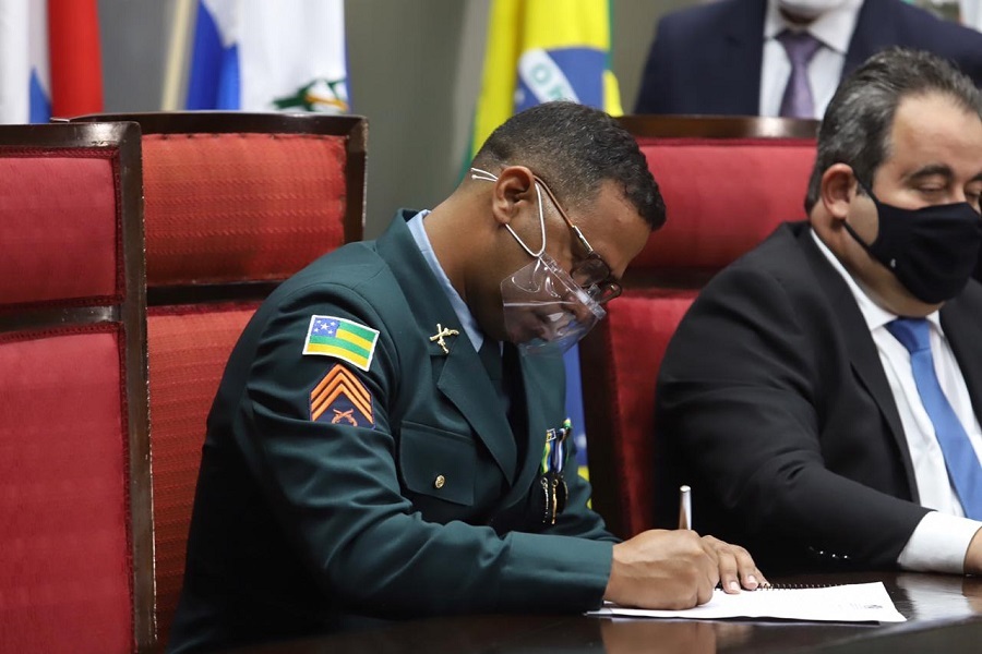 Vereador Sargento Byron lamenta falecimento do major Diego Paiva