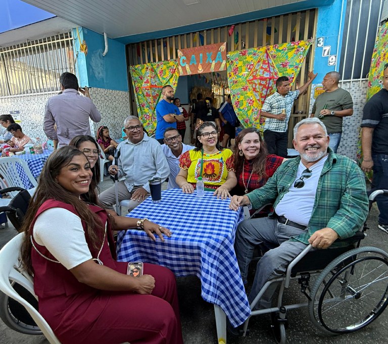 Vereador Sargento Byron participa de mais uma edição do Forró da APAE  