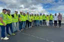 Vereador Sargento Byron participa de vistoria às obras do Complexo Viário Senadora Maria do Carmo Alves