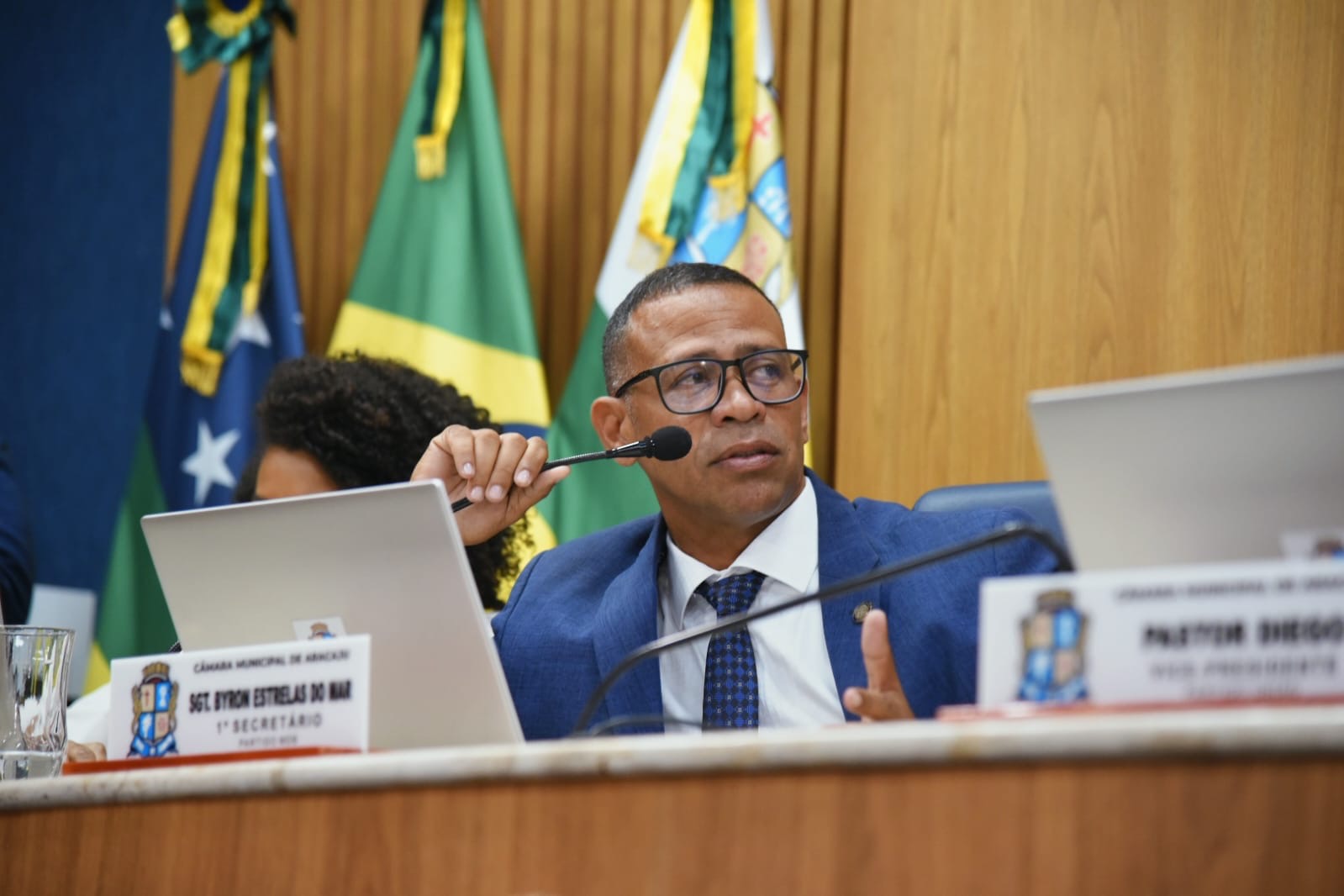 Vereador Sargento Byron reforça pautas da LDO em Audiência Pública 