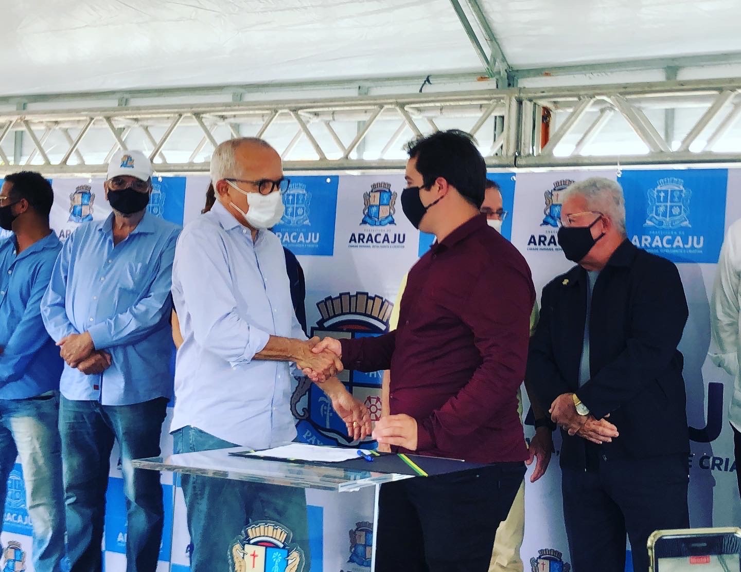 Vereador Sávio Neto de Vardo prestigia assinatura de Ordem de Serviço no 17 de Março