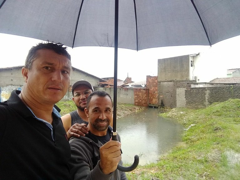 Vereador se compromete e pede solução para alagamentos em loteamento