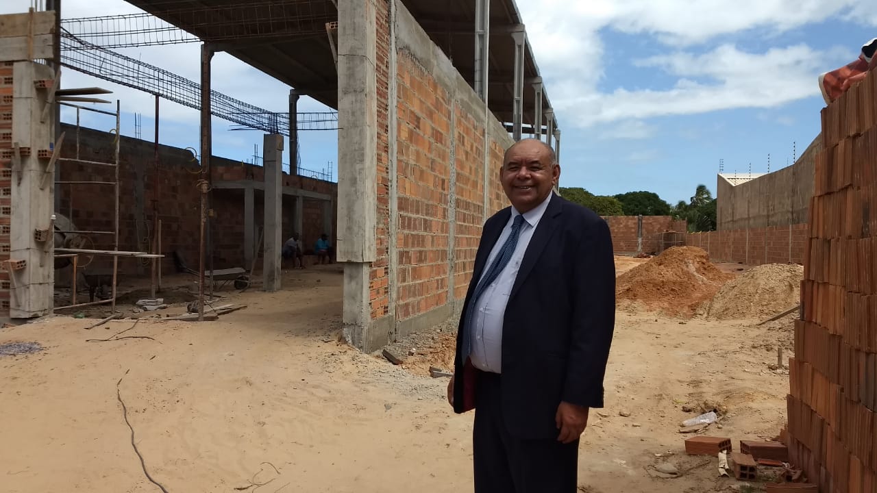 Vereador Seu Marcos comemora a construção da nova sede da UBS Niceu Dantas