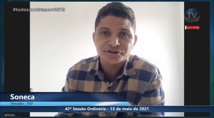 Vereador Soneca defende vacinação para porteiros e rondistas de Aracaju