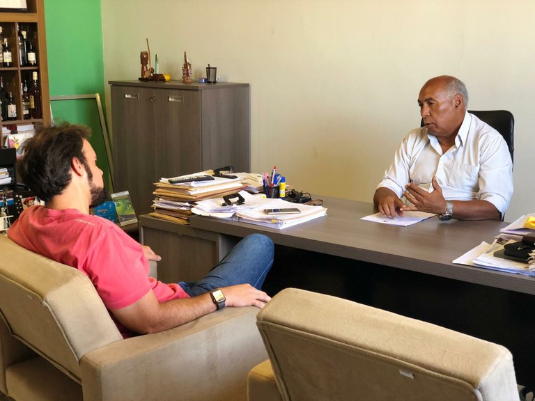 Vereador Thiaguinho visita Associação de Garantia ao Atleta Profissional (AGAP)