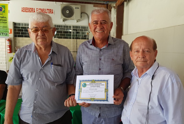 Vereador Zé Valter é homenageado pela FAAPISE