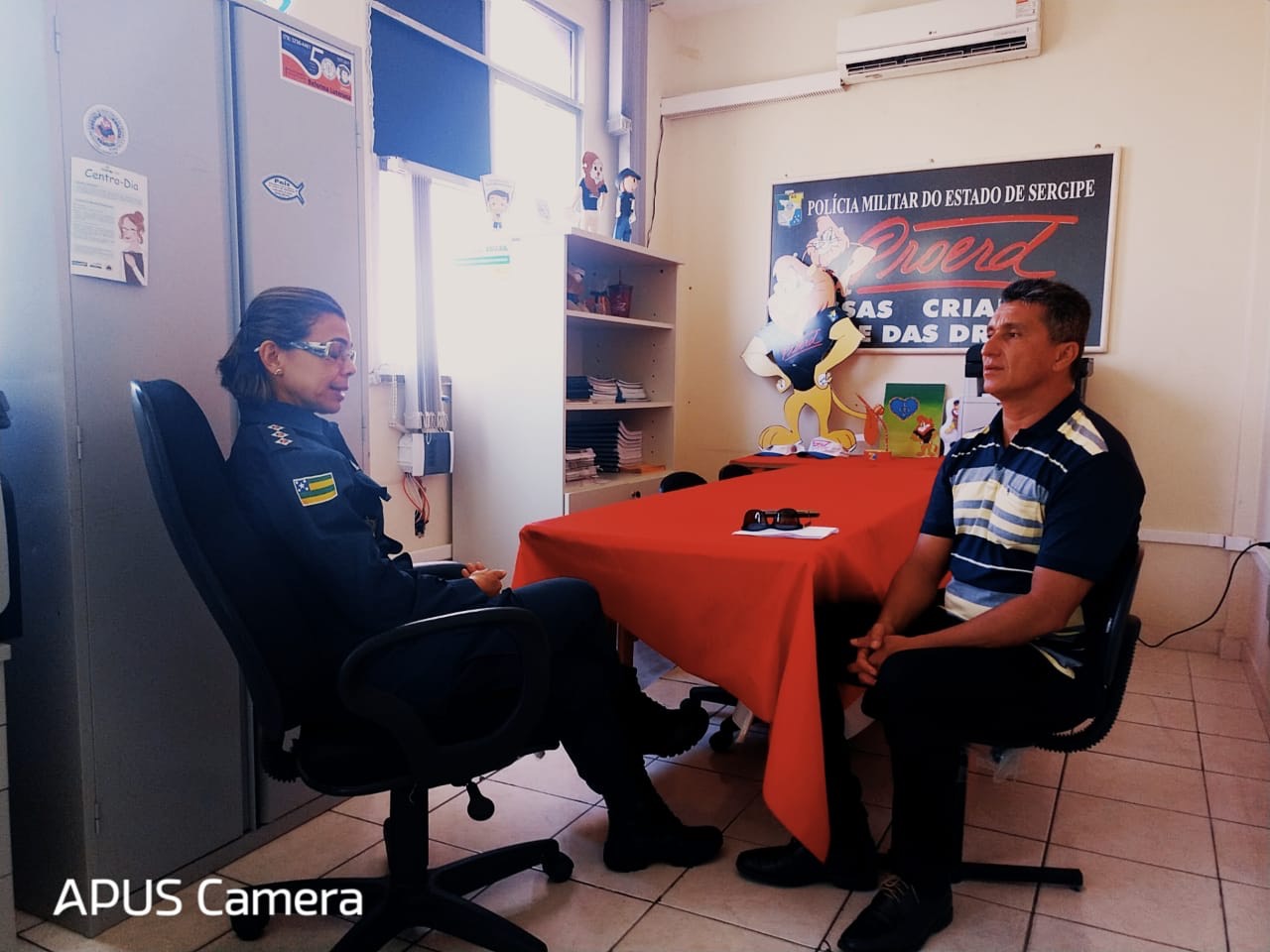 Vereador Zezinho visita Proerd e pede implantação no Bugio