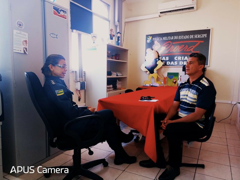 Vereador Zezinho visita Proerd e pede implantação no Bugio