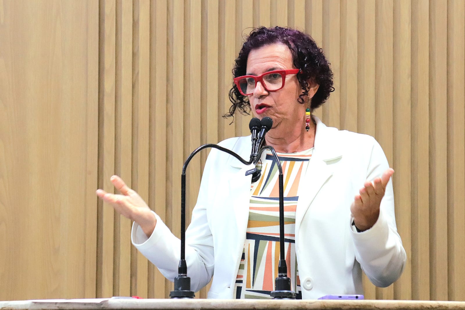 Vereadora Sonia Meire critica a gestão da coleta de lixo pela prefeitura de Aracaju 