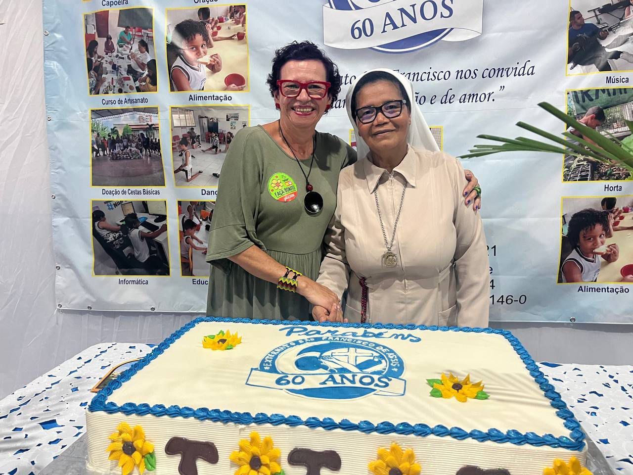 Vereadora Sonia Meire participa do aniversário de 60 anos do Externato São Francisco