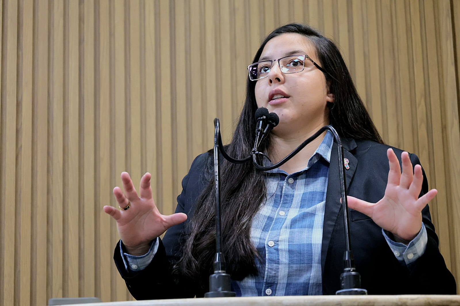 Vereadora Thannata da Equoterapia critica ausência do INSS em audiência sobre cortes no BPC e afirma que seguirá em busca de justiça pelas pessoas com deficiência