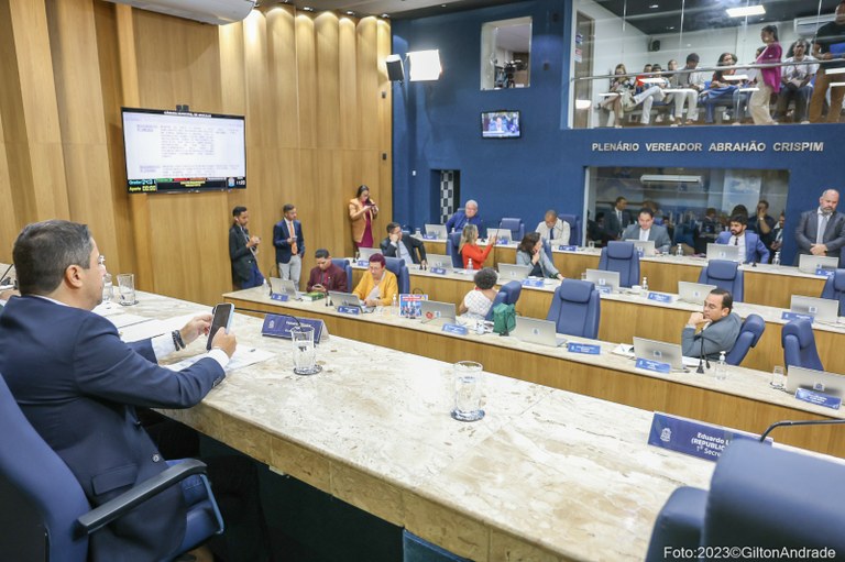 Vereadores aprovam 23 proposituras na Câmara de Aracaju 