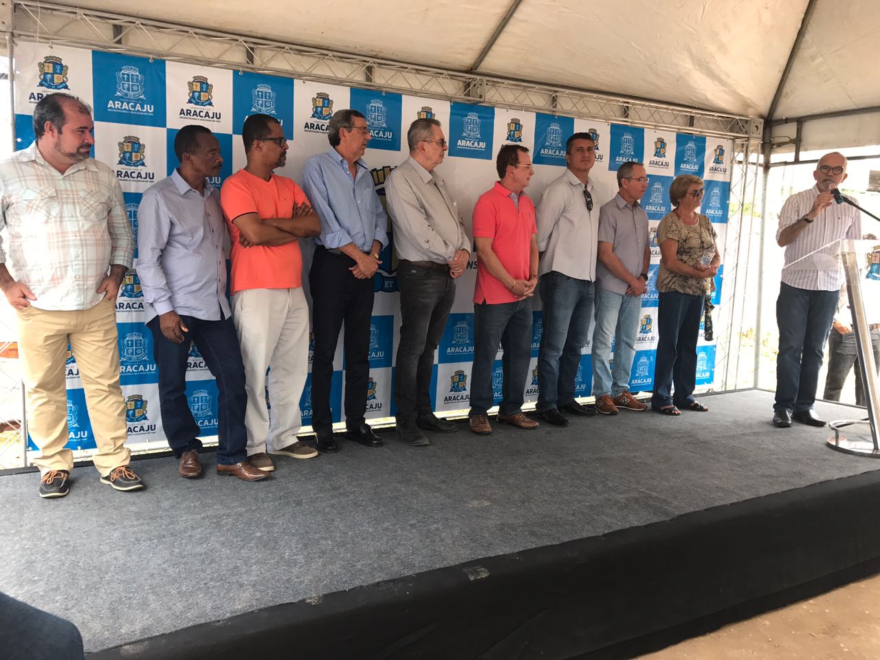 Vereadores celebram retomada de obra na Zona de Expansão