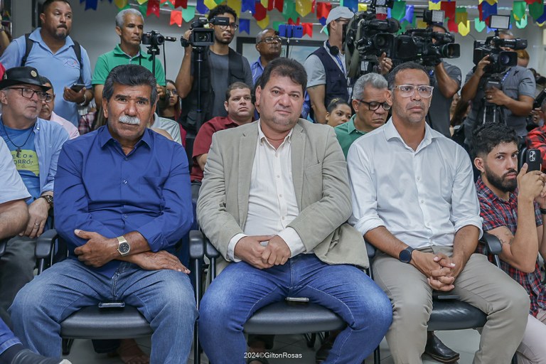 Vereadores da Câmara Municipal de Aracaju comparecem ao lançamento da programação do Forró Caju 2024 
