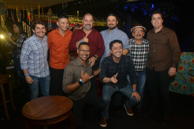 Vereadores participam da abertura do Forró Caju 2022