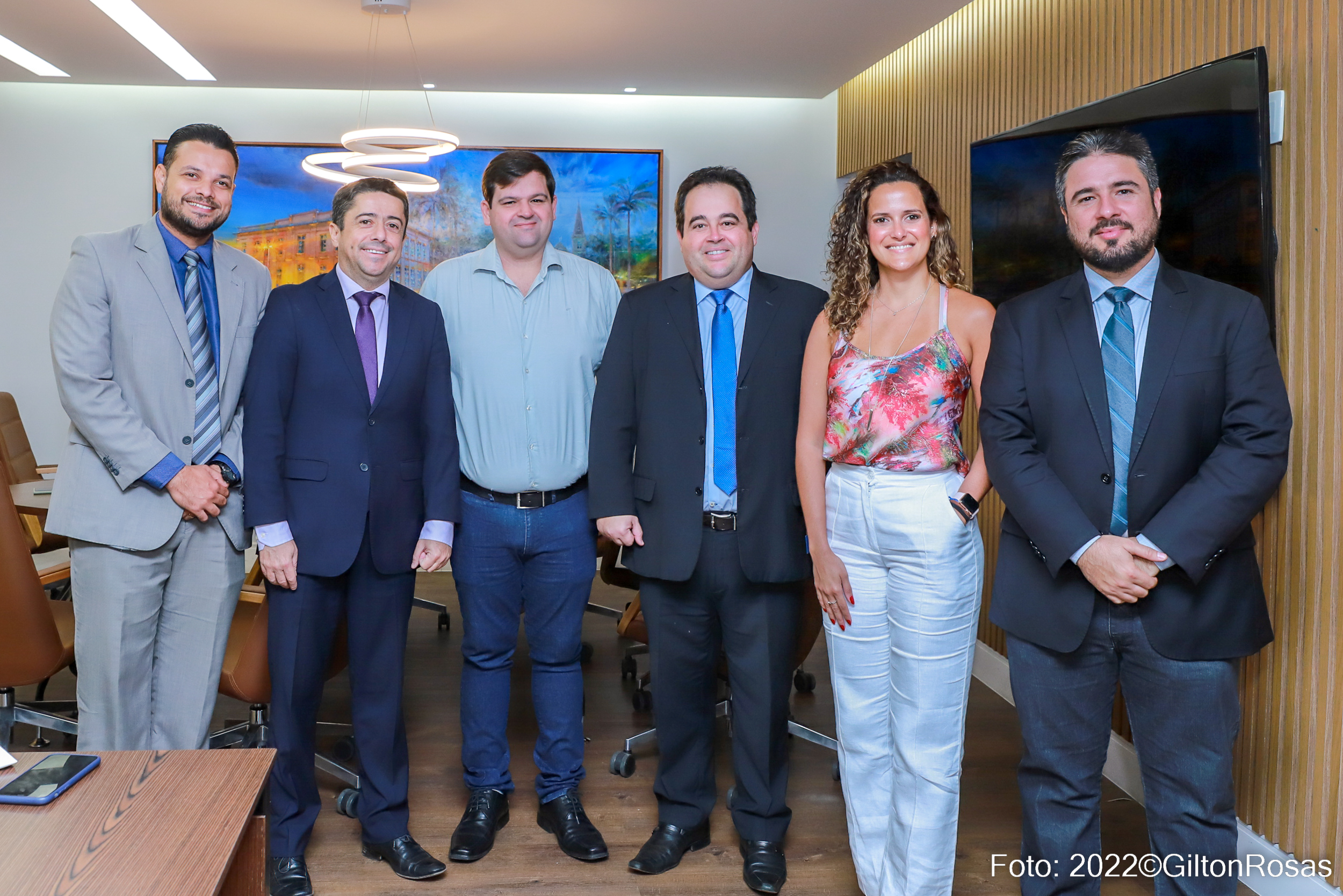 Vereadores recebem representantes da Associação Brasileira de Shoppings Centers