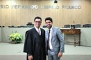 Vice-presidente da Câmara de Aracaju, Pastor Diego, participa da posse de Breno Bergson no TRE-SE