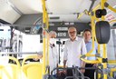 Vinícius Porto destaca renovação da frota de ônibus e ações para fortalecer o transporte público