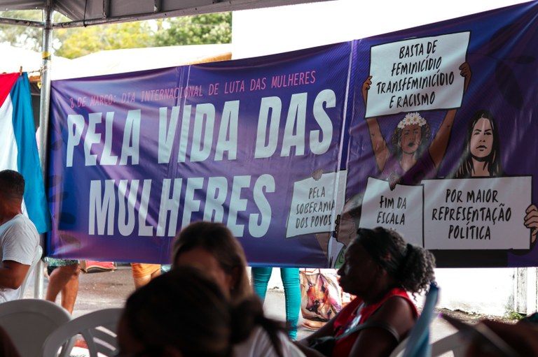 Procuradoria da Mulher da Câmara de Aracaju participa de ato no Bugio no Dia Internacional da Mulher